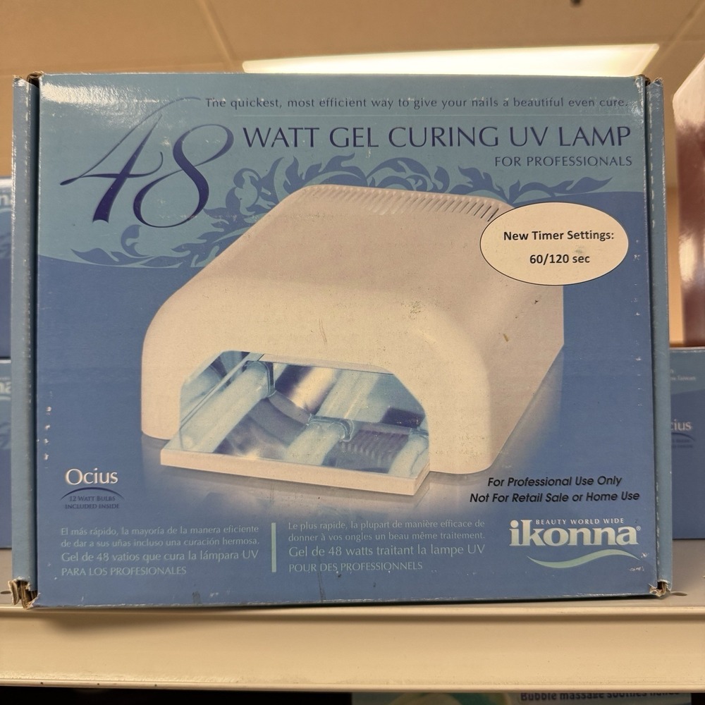 iKonna‎ 48W  UV Gel Nail Lamp Professional Curing Light Salon Manicure Dryer